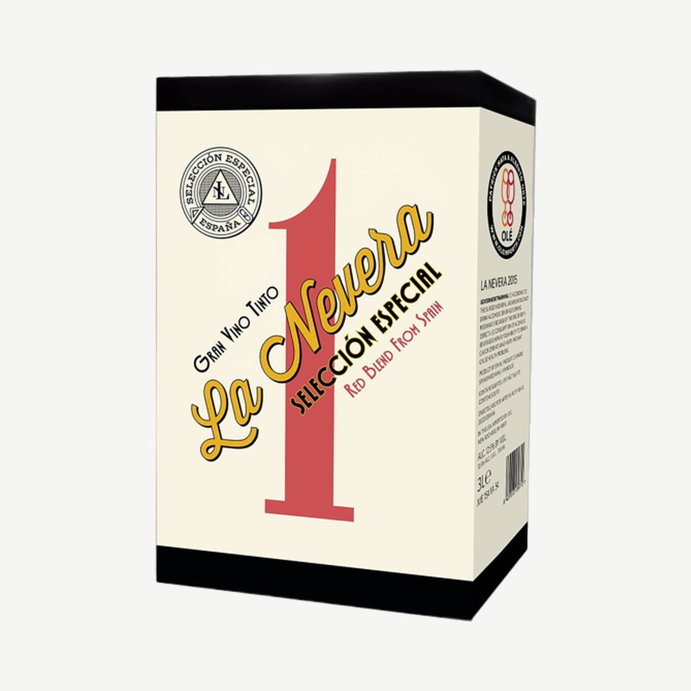 La Nevera Red Blend Box Wine 3L Box Spain Wine