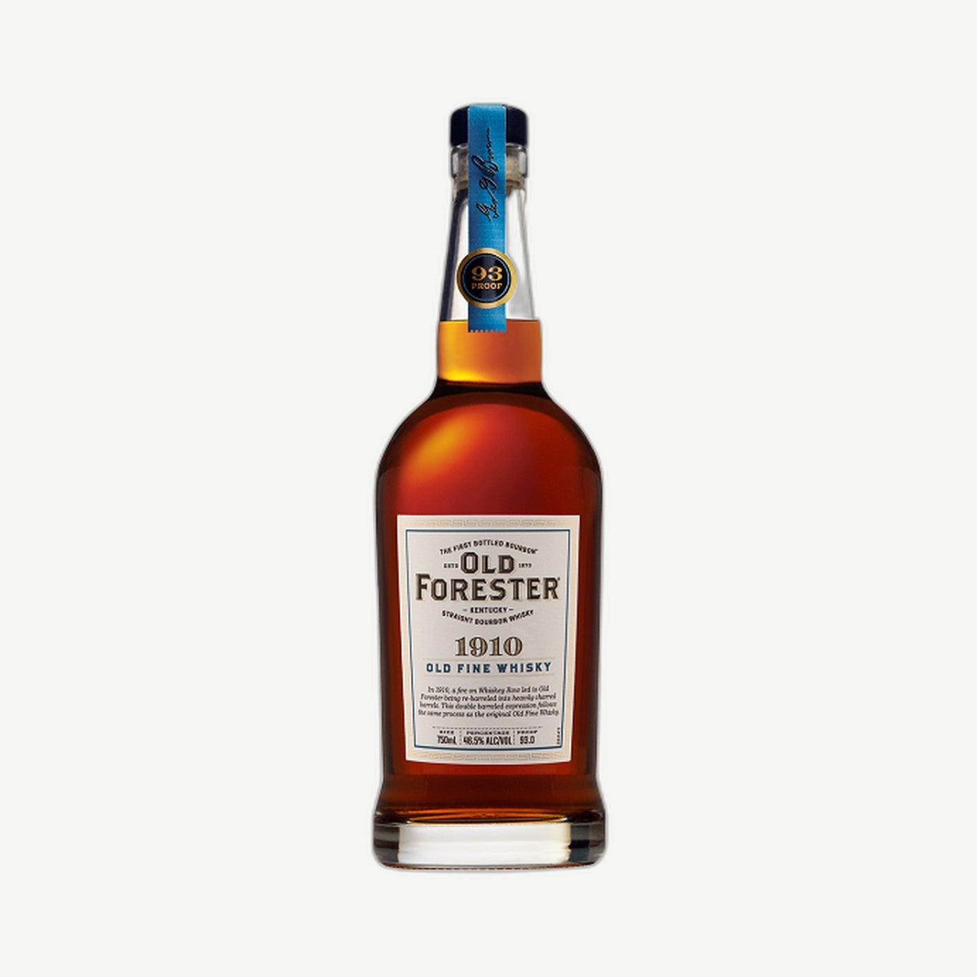 Old Forester 1910 BBN 750ml Old Fine Whiskey Bourbon