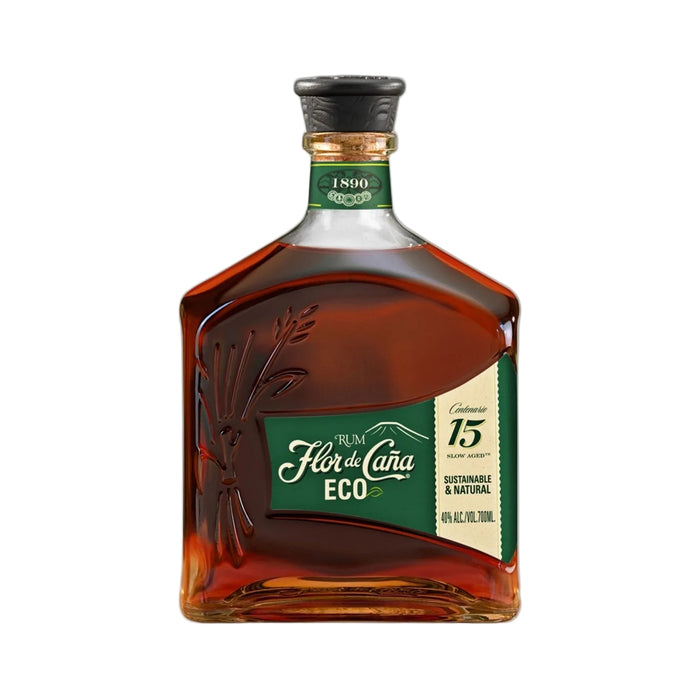 Flor de Cana Eco Rum 15yr Dark Rum 750ml