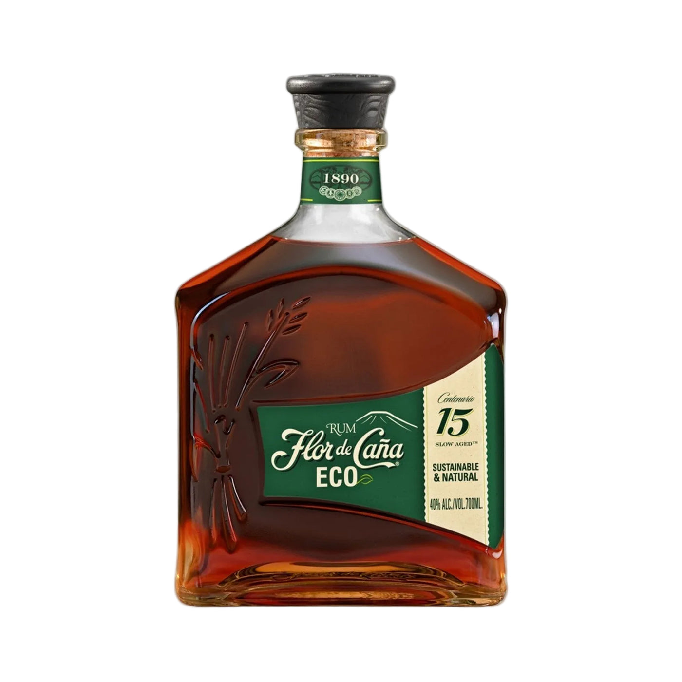 Flor de Cana Eco Rum 15yr Dark Rum 750ml