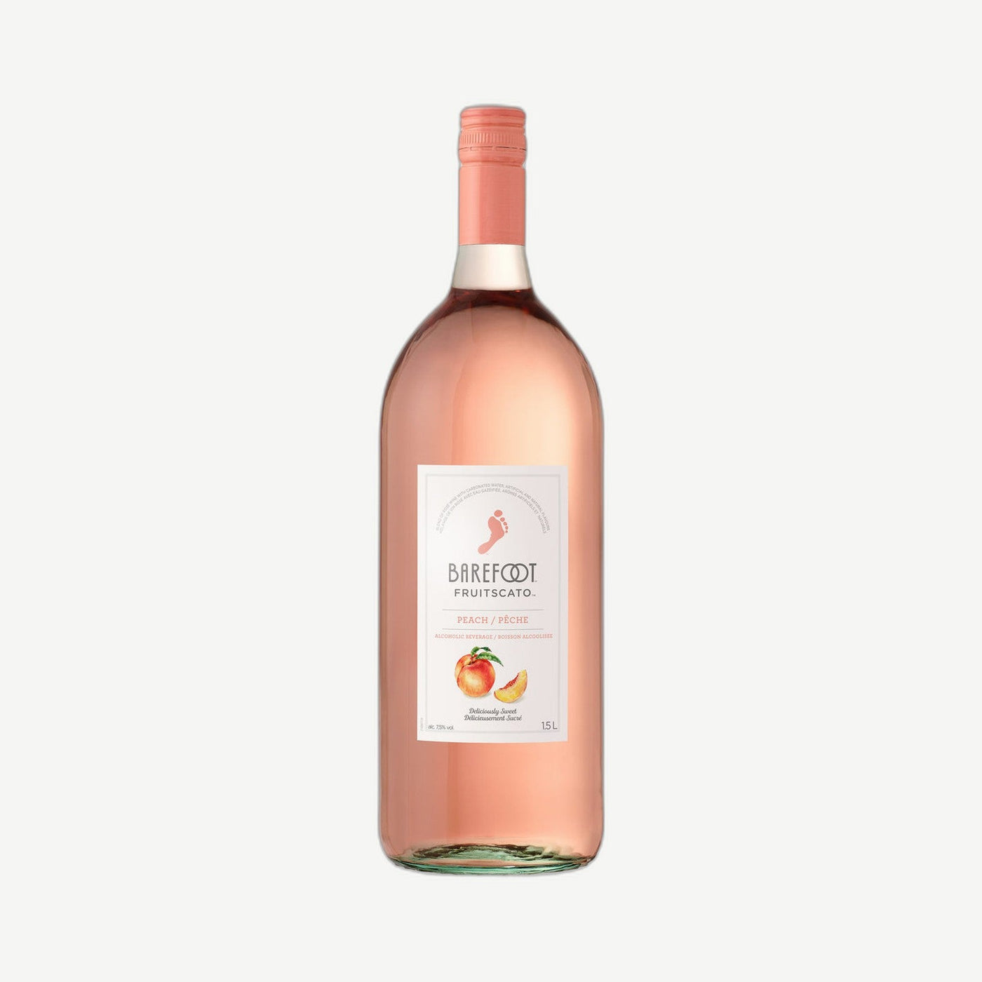 Barefoot Fruit Peach 1.5L 1.5L  Fruitscato