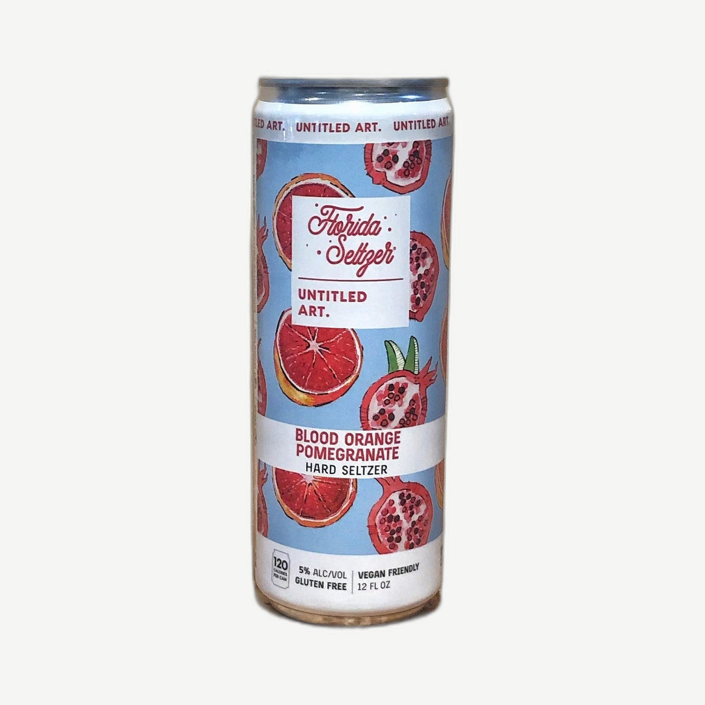 Untitled Art Blood Orange Pom 6pk Blood Orange Pomegranate Seltzer