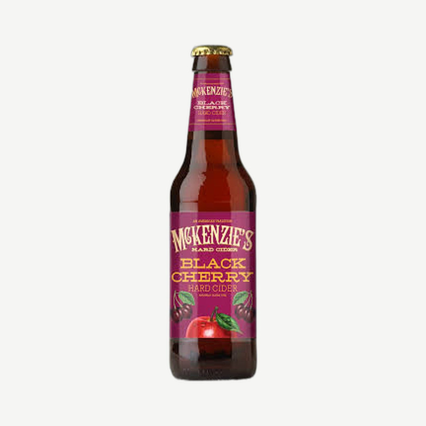 Mckenzie Blk Cherry Hard Cider Black Cherry Hard Cider 6pk Bottles