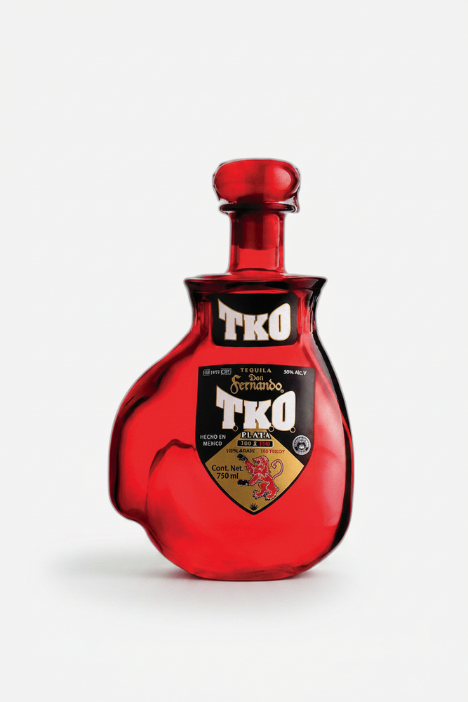 Don Fernando TKO Tequila Silve Silver Tequila 100 proof