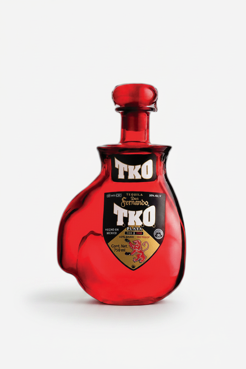 Don Fernando TKO Tequila Silve Silver Tequila 100 proof