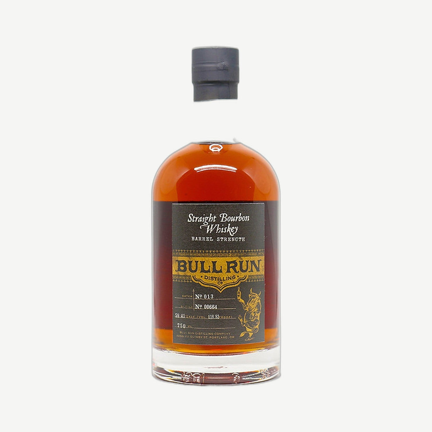 Bull Run Barrel Strength Bbn 750ml 114.54p Bourbon