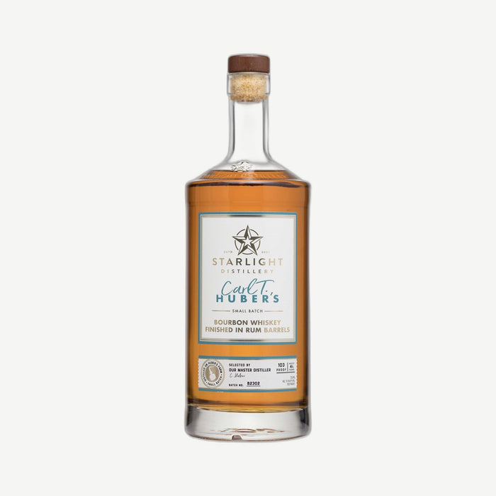 Starlight Hubers Bourbon 750ml 750ml Indiana Straight Bourbon Whiskey