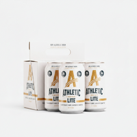 Athletic Athletic Lite NA Beer Athletic Brewing Co 6pk Cans