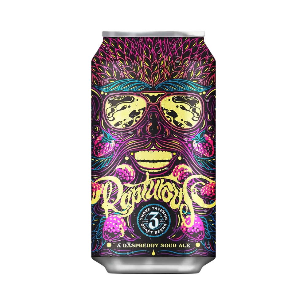 3T Rapturous Raspberry Sour Three Taverns Raspberry Sour Ale 6pk