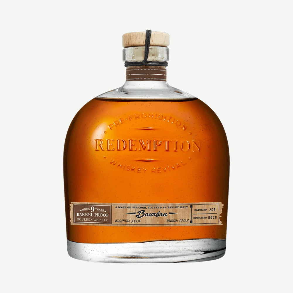 Redemption Bbn 9yr Barrel Prf Barrel Proof Bourbon aged 9yrs