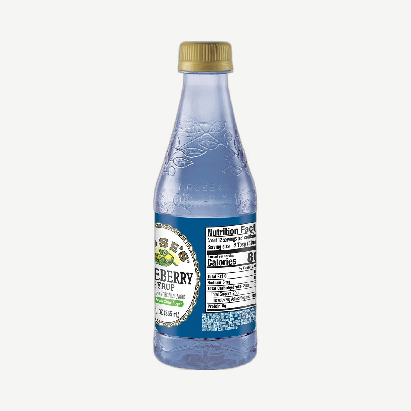 Roses Blueberry Simple Syrup 355ml