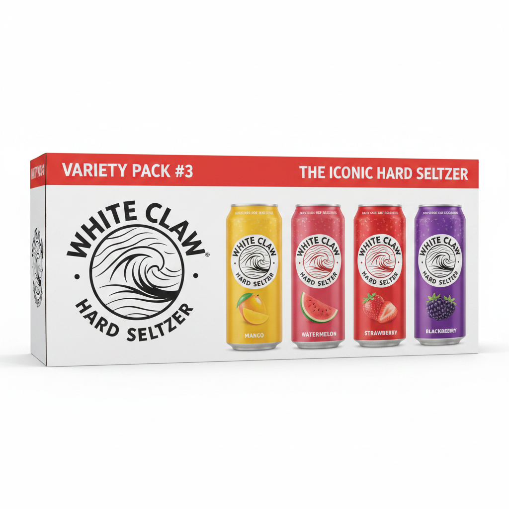 White Claw Variety Pack #3 12pk Hard Seltzer Variety Pack