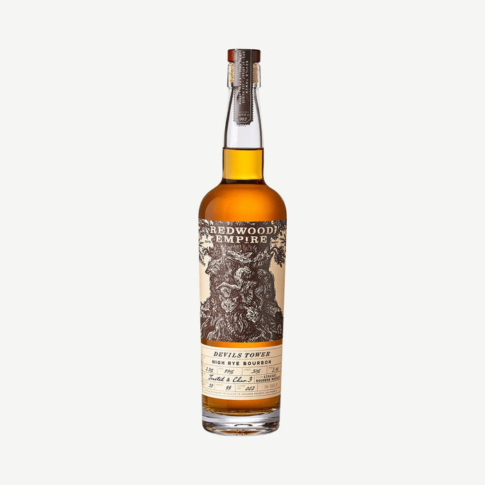 Redwood Empire Devils Tower High Rye Bourbon Whiskey
