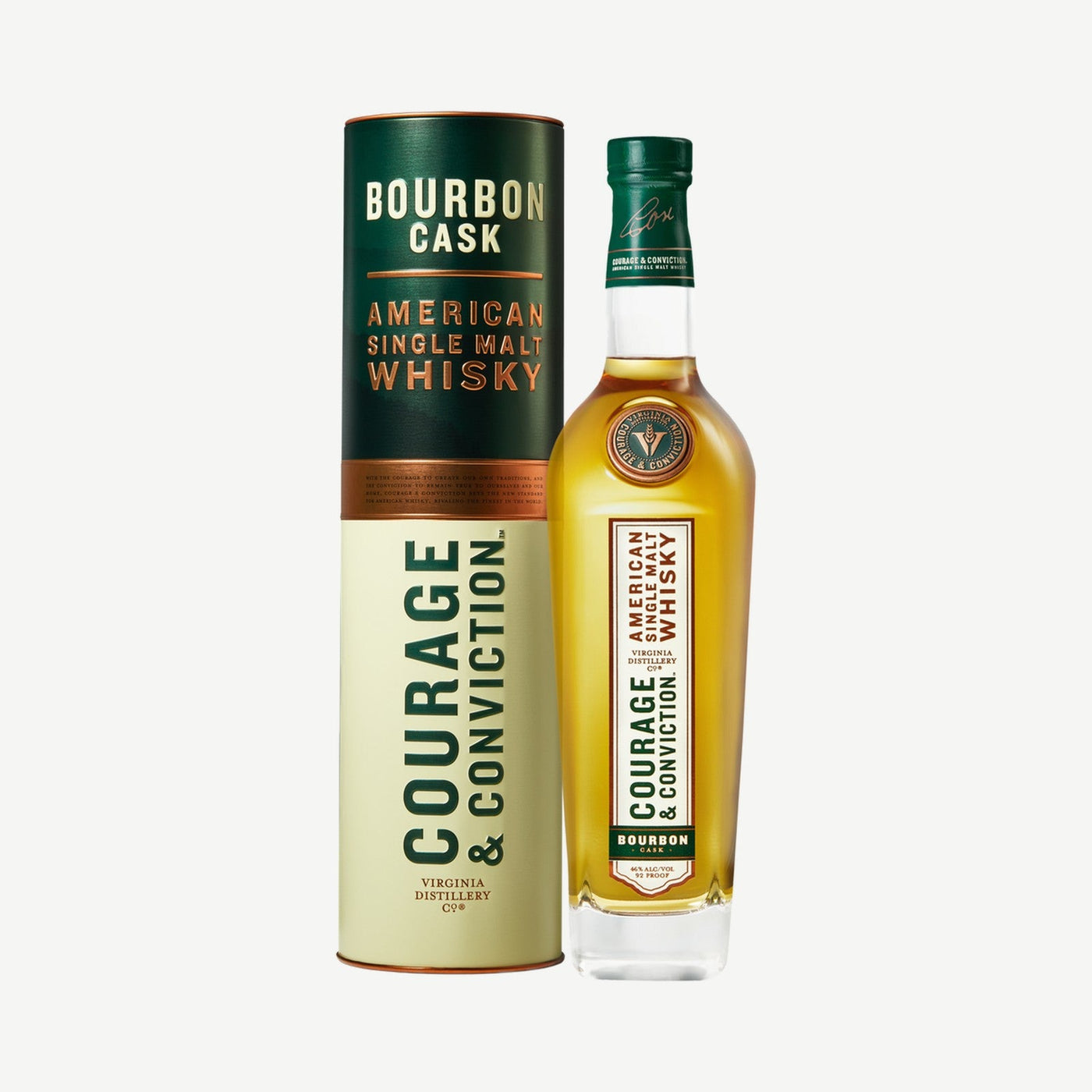 C & C Single Malt Whiky Bbn Cs Courage & Conviction Bourbon Cask 750ml