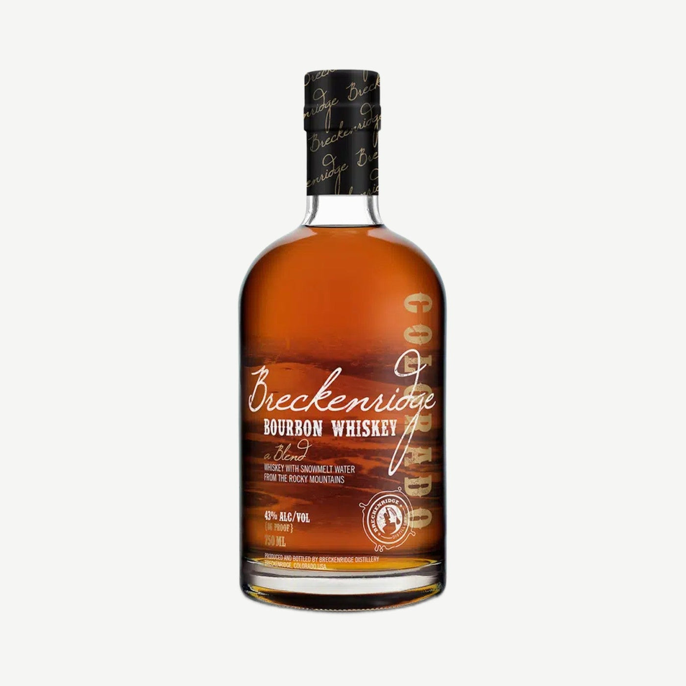 Breckenridge Bourbon Whiskey 750ml Colorado Whiskey