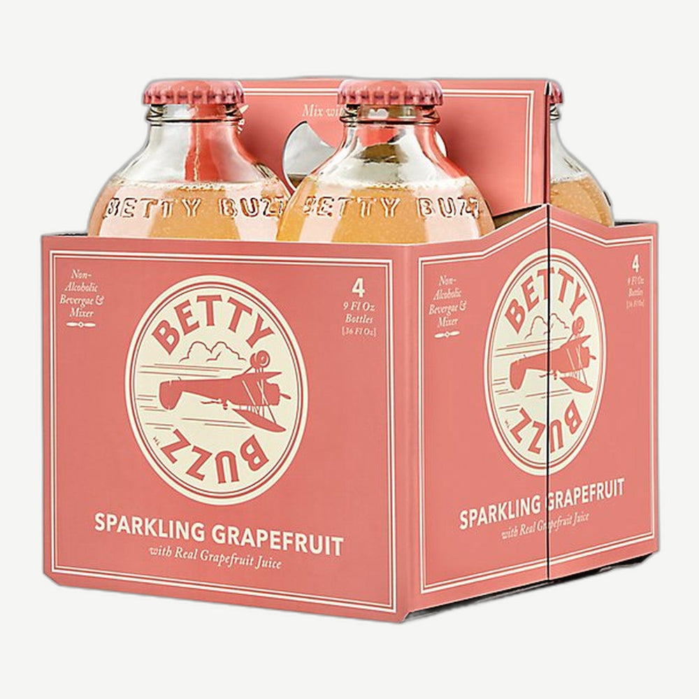 BB Meyer Sparkling Grapefruit Betty Buzz 4pk 9oz Bottles
