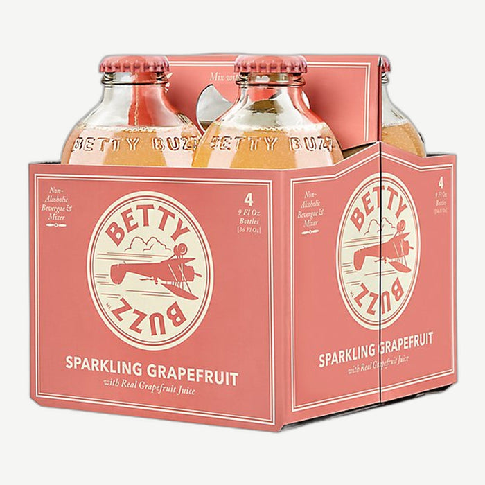 BB Meyer Sparkling Grapefruit Betty Buzz 4pk 9oz Bottles