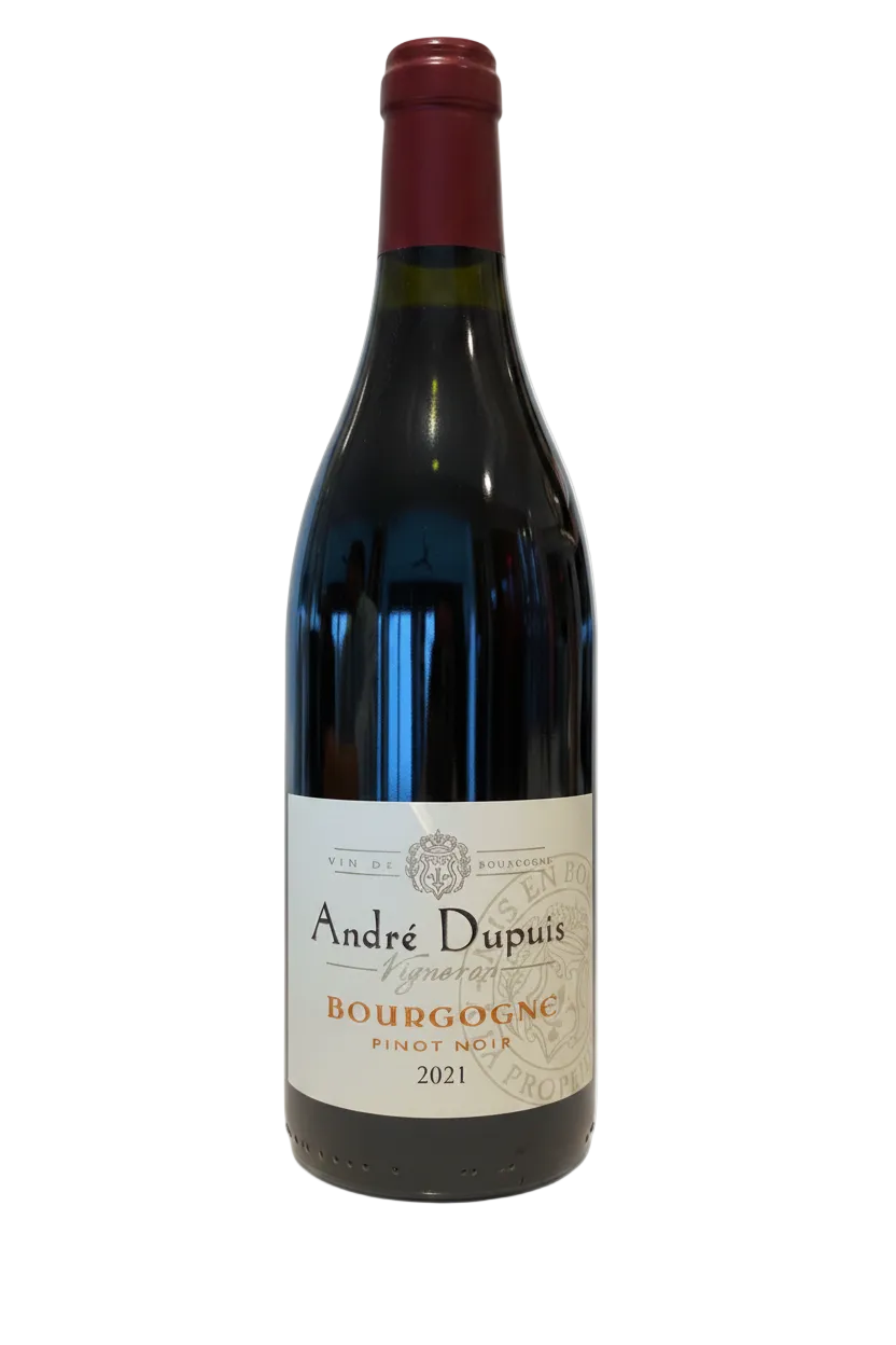 Andre Dupuis Bourgogne 21 Burgundy Pinot Noir France Wine