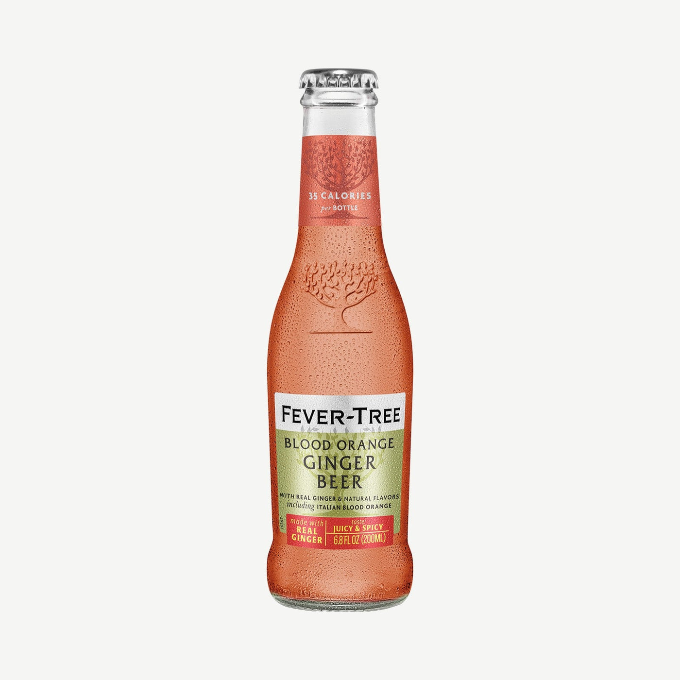 FT Bld Orng Ging Beer 4pk Btl Fever Tree Blood Orange Ginger Beer
