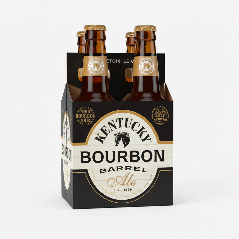 Kentucky Bourbon Barrel Ale 4pk Bottles Aged in Bourbon Barrels