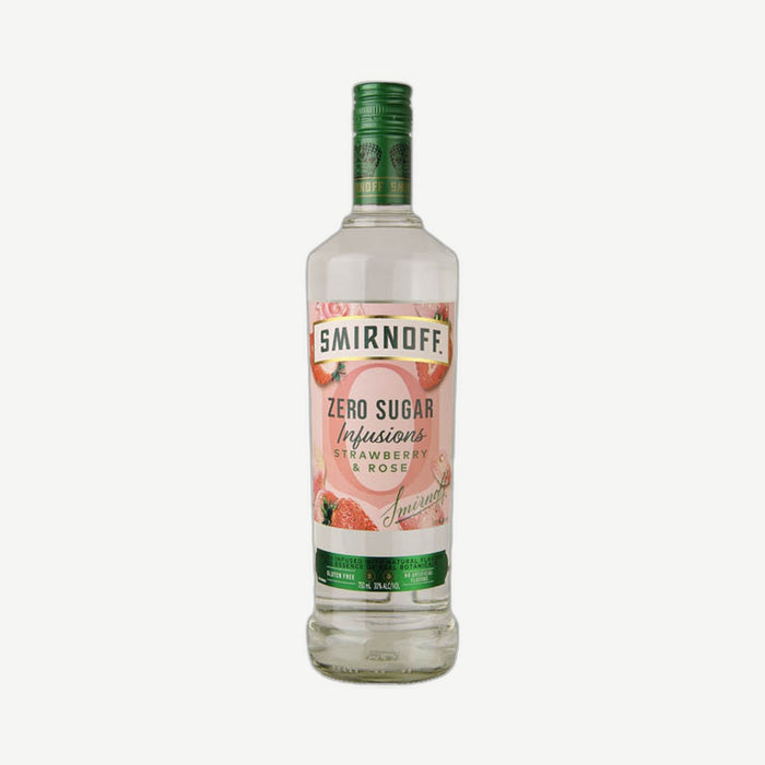 Smirnoff Inf Straw & Ros Vodka 750ml Strawberry & Rose Vodka