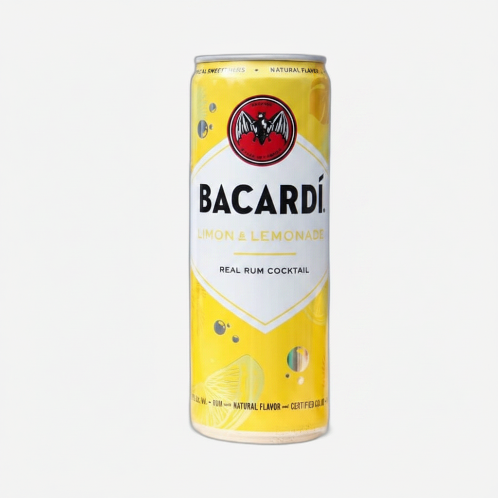 Bacardi RTD Limon & Lmnd 4pk 4pk Cans Limon & Lemonade