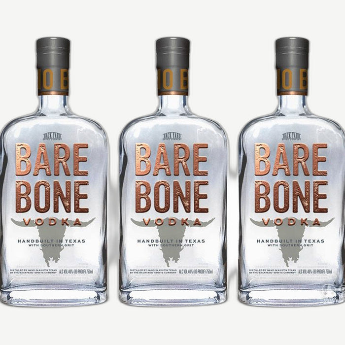 Bare Bone Vodka 1.75L 1.75L Texas Vodka