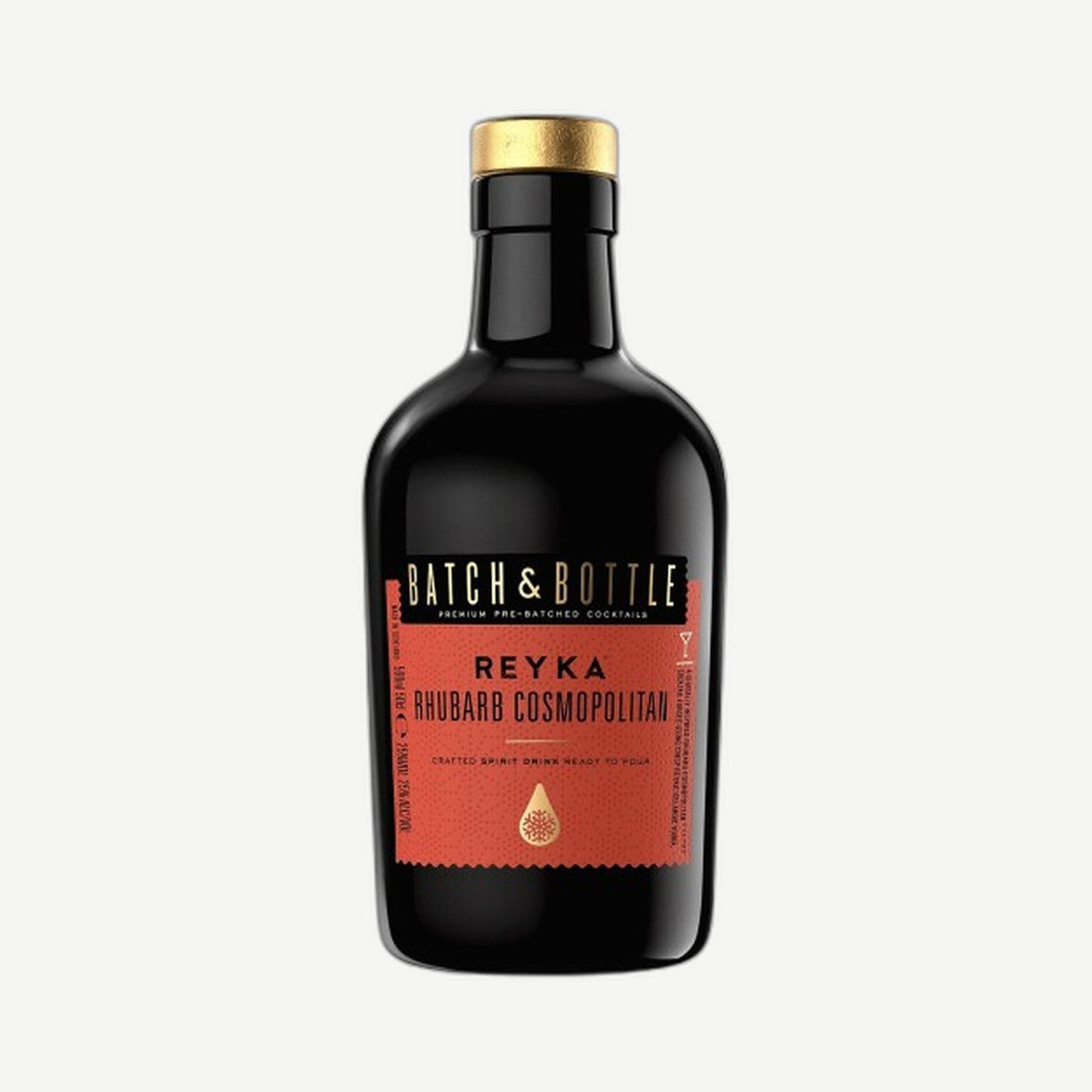 B&B Reyka Cosmopolitan 375ml Batch & Bottle RTD Reyka Rhubarb Cosmo