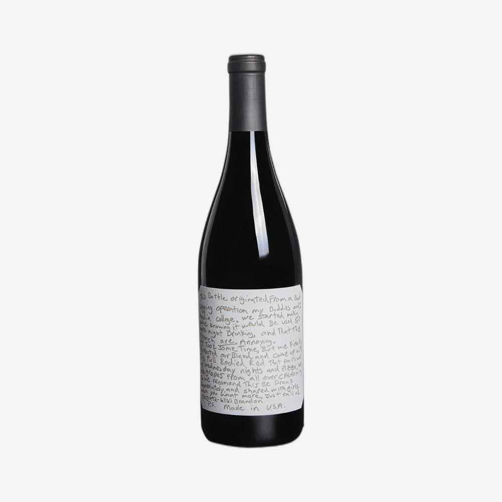 Slo Down Sexual Chocolate 2021 750ml Red Wine Napa Valley