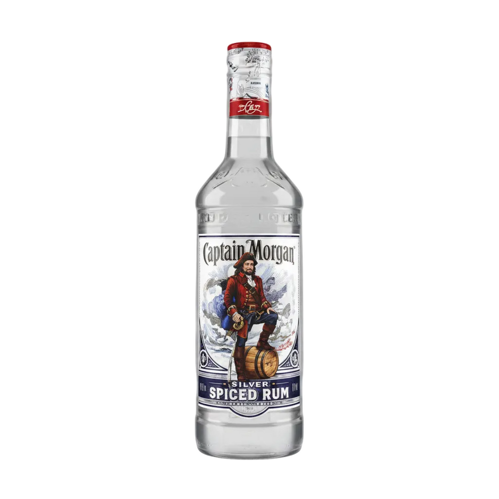 Captain Morgan Silver Rum 750 Silver Spiced Rum 750ml