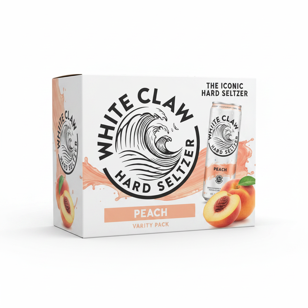 White Claw Peach 6pk