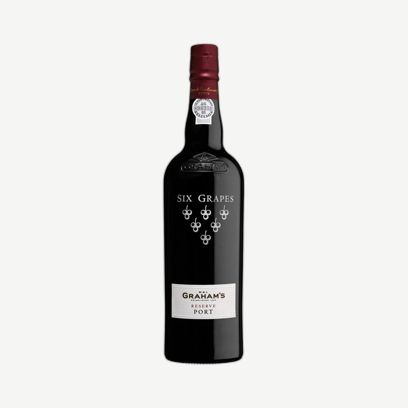 Grahams Six Grapes Port 750ml 750ml Reserve Porto Portugal
