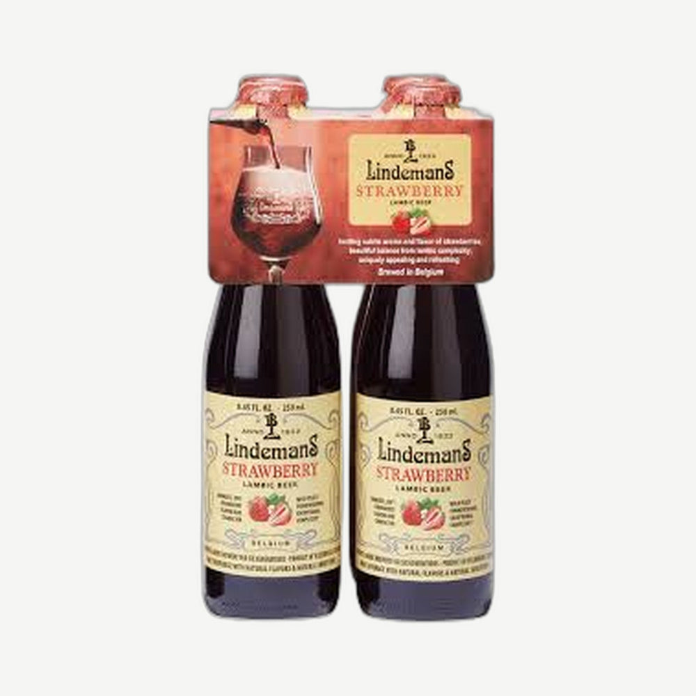 Lindemans Strawberry 4pk 4pk Lambic Beer