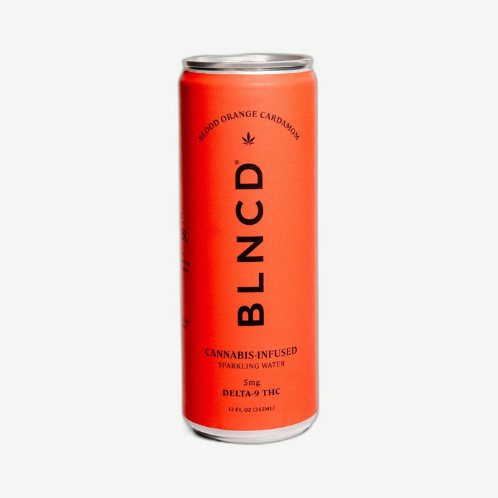 Blncd D9 5mg Bld Orng Cardamom Cannabis Infused Sparkling Water