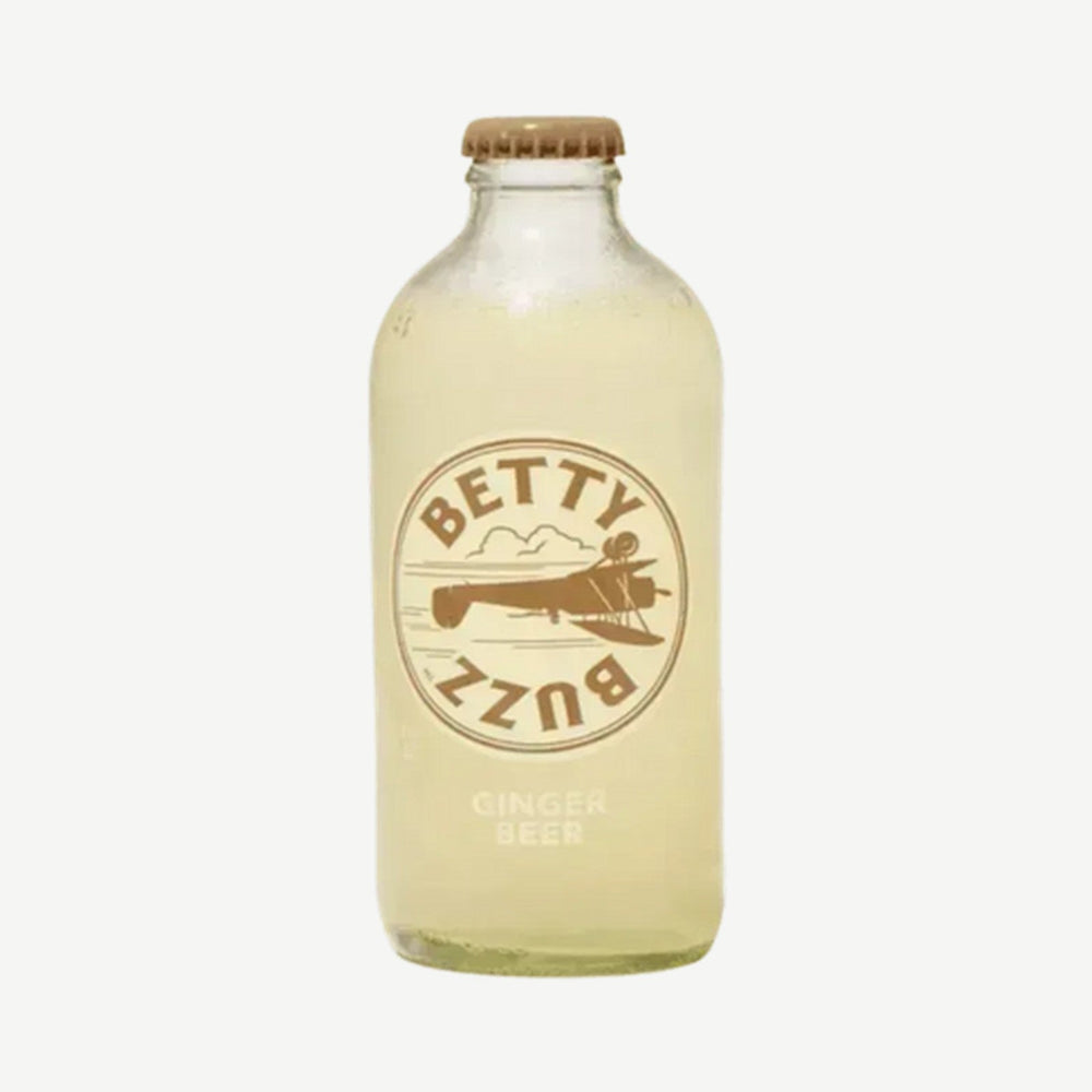 BB Ginger Beer 4pk Betty Buzz 4pk 9oz Bottles