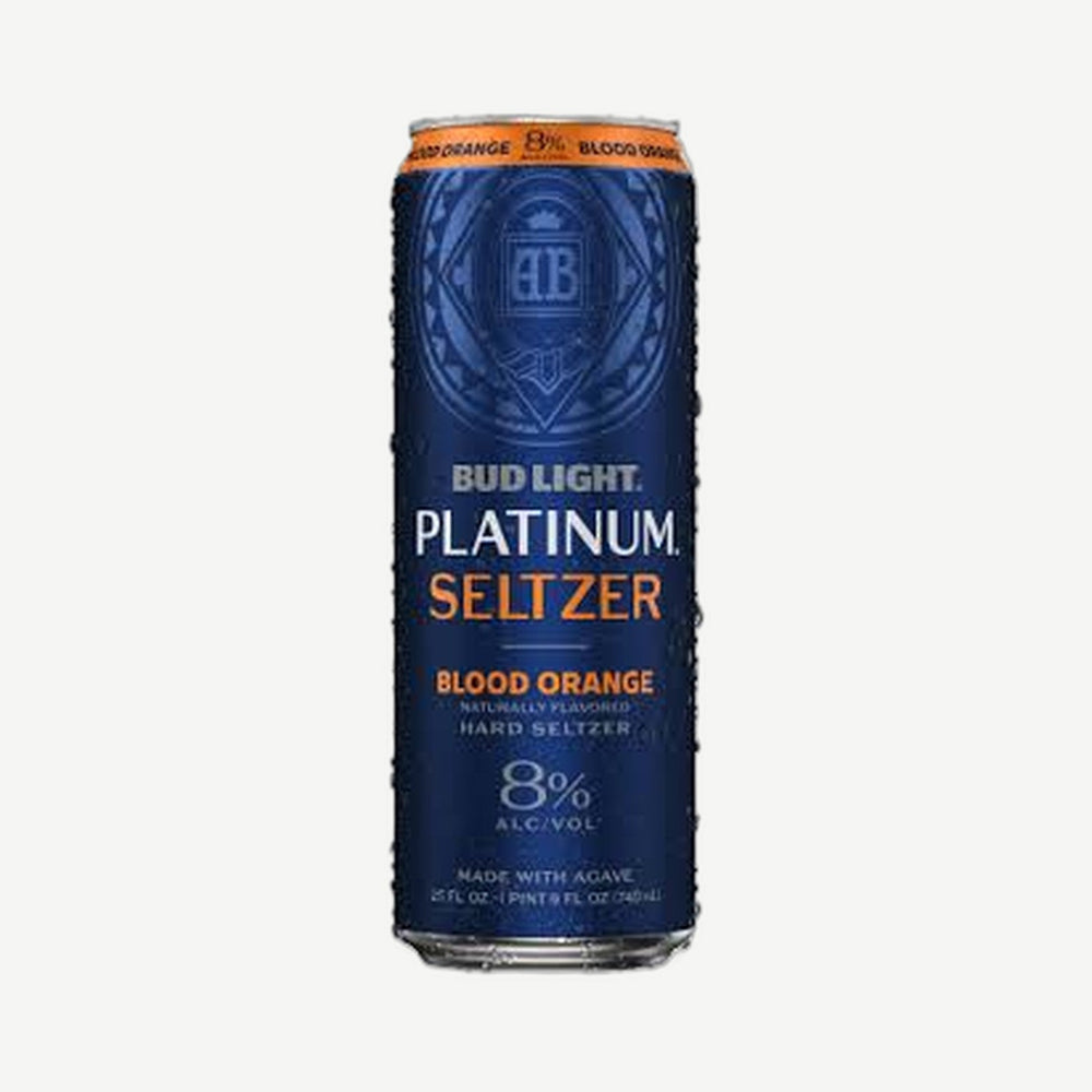 Bud Light Plat Selt Bld Orng Platinum Seltzer Blood Orange 25oz Can