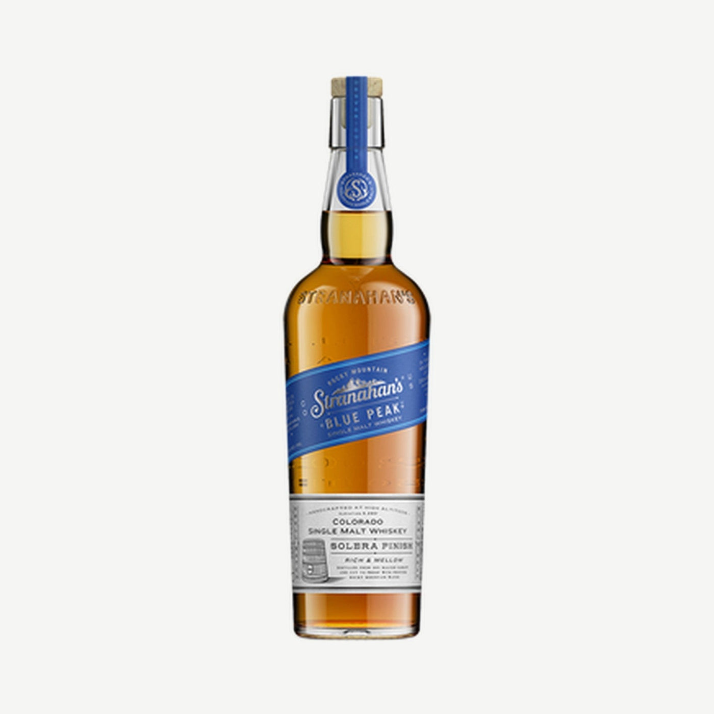 Stranahans Blue Peak Whiskey Colorado Single Malt Whiskey 750ml