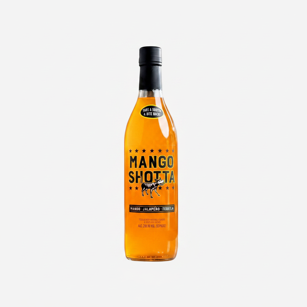 Mango Shotta Mango & Jala 750m Mango and Jalapeno Tequila 750ml