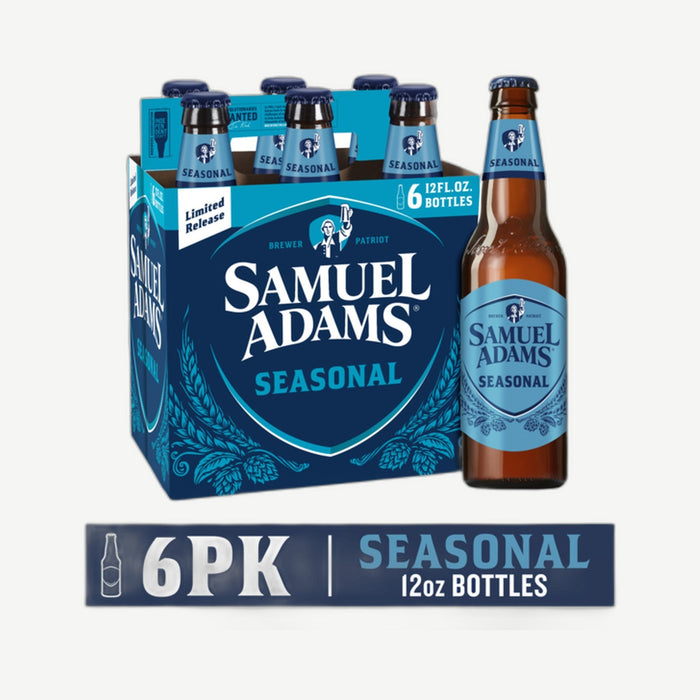Sam Adams Seasonal 6pk Octoberfest, Cold Snap