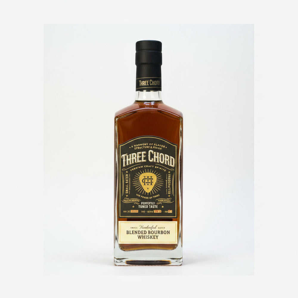Three Chord Small Batch Bbn 750ml Blended Bourbon Whiskey