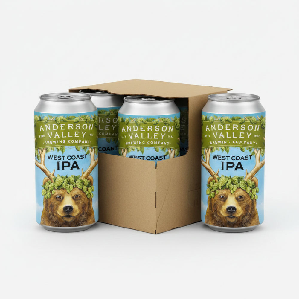 AVBC West Coast IPA 6pk Anderson Valley Brewing Co 6pk 12oz Cans