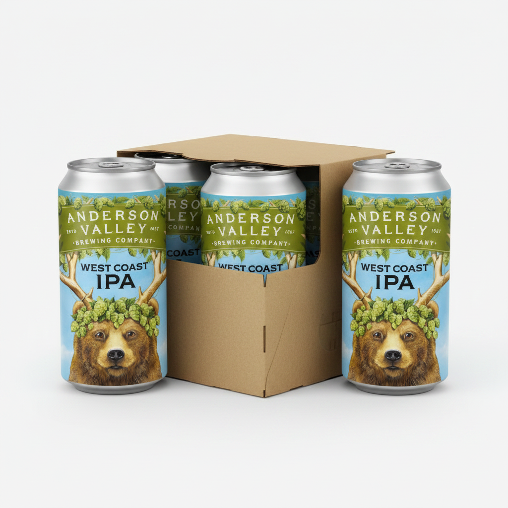 AVBC West Coast IPA 6pk Anderson Valley Brewing Co 6pk 12oz Cans