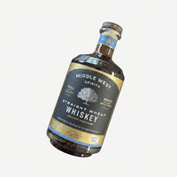 Middle West Strght Wheat Whsik Straight Wheat Whiskey 750ml