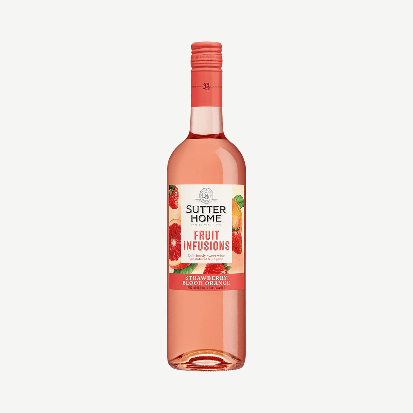 Sutter Home Straw Bld Org 4pk 4pk Infusions Strawberry Blood Orange