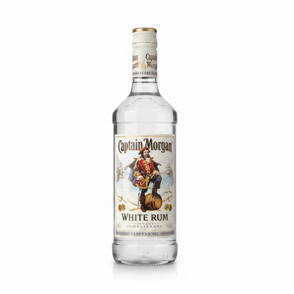 Captain Morgan White Rum 80p 750ml