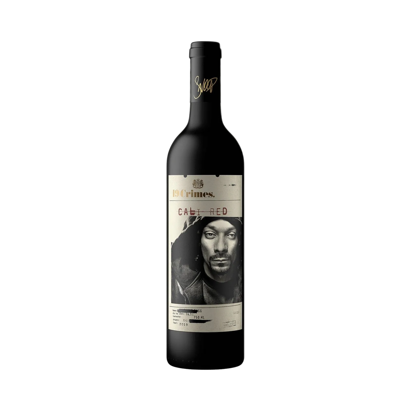 19 Crimes Snoop Dog Cali Red 750ml Australia Wine