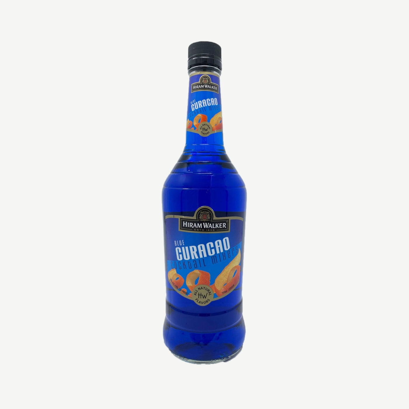 Hiram Walker Blue Curacao 750ml