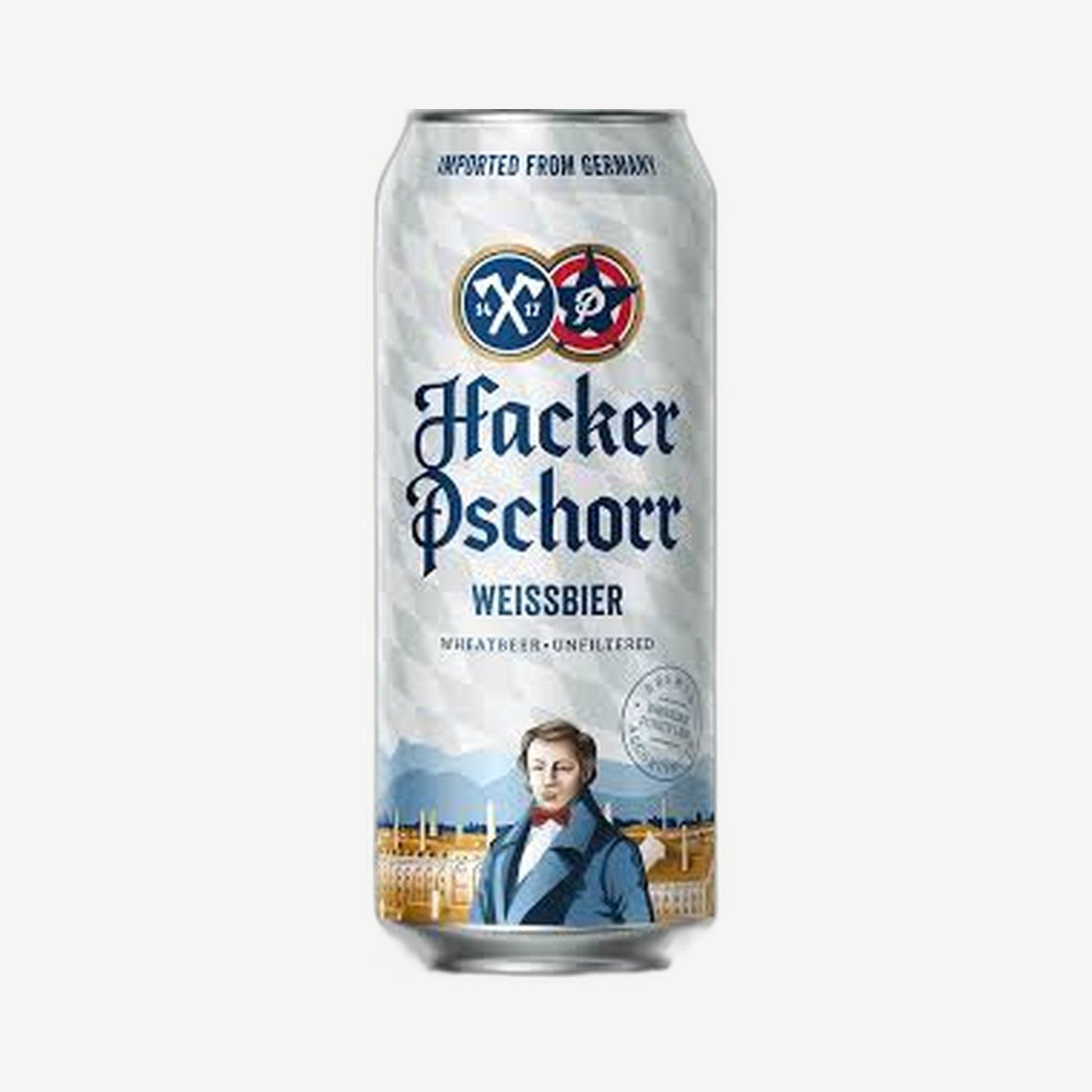Hacker Pschorr Weissbier 6pk German Beer