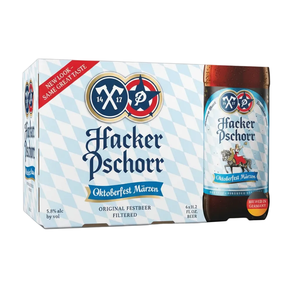 Hacker Pschorr Oktoberfest 6pk Germany Beer