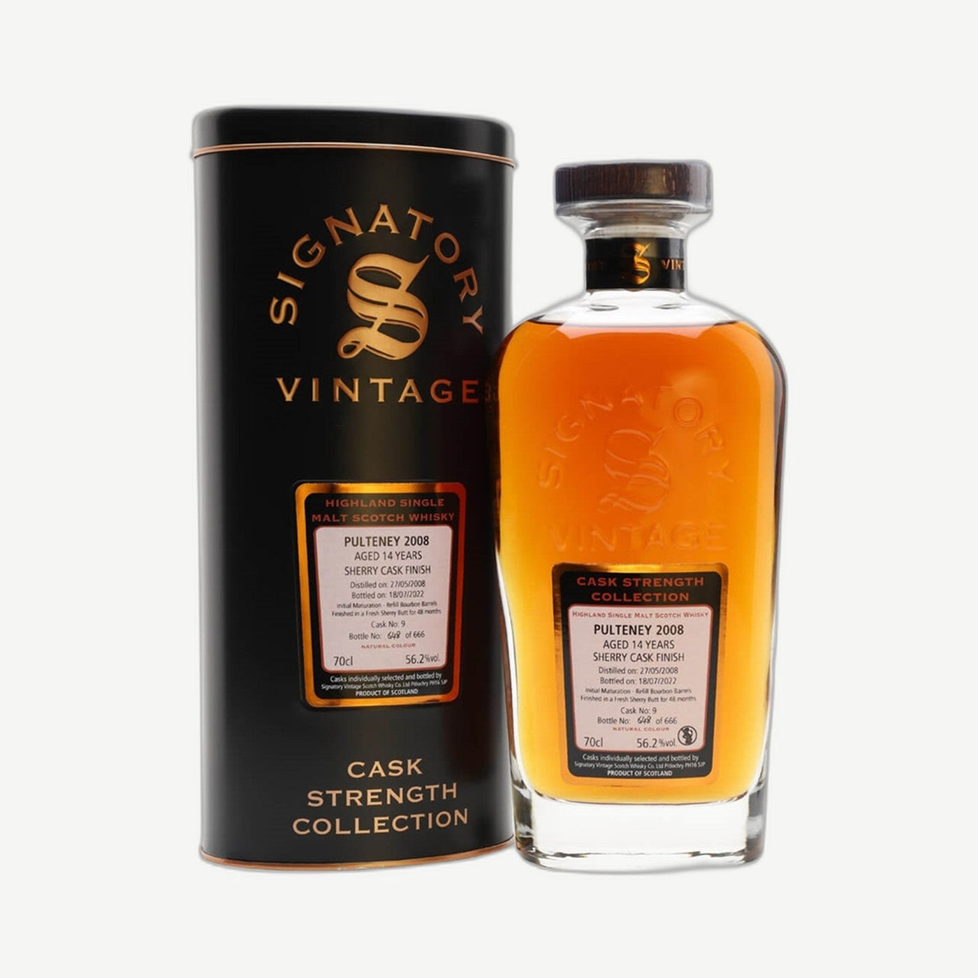 Signatory Pulteney Cask Streng 750ml Scotch Cask Strength
